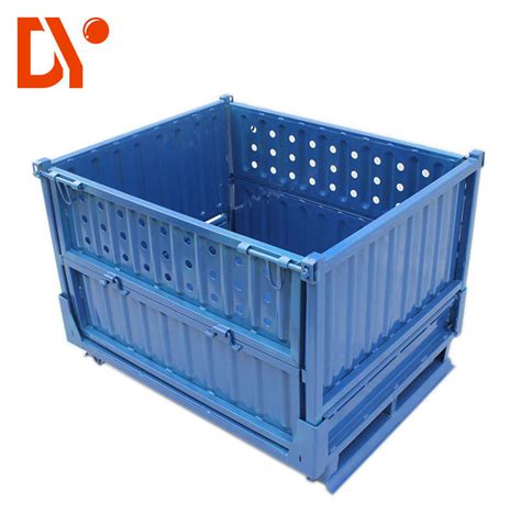 heavy duty metal pallet box|stackable pallet boxes.